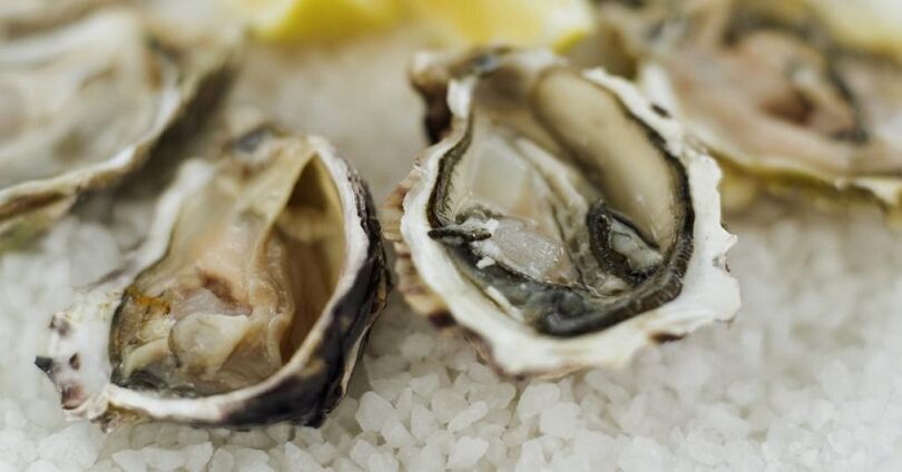 oysters to increase male virility