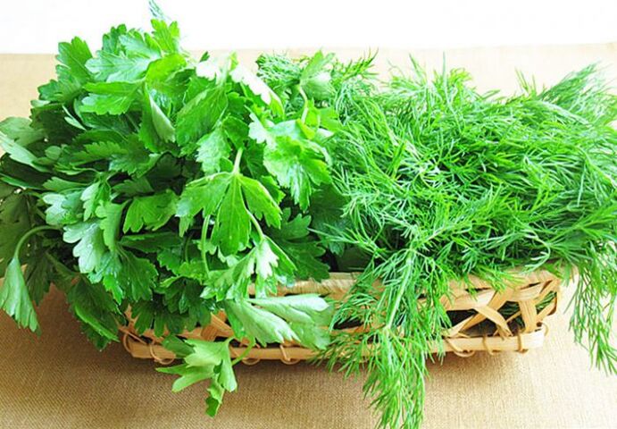 parsley and fennel for potency